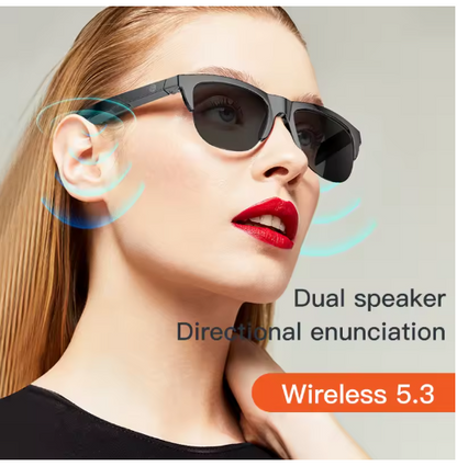Gafas Inteligentes  Bluetooth con Control Táctil y Protección UV