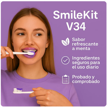 BLANQUEADOR DENTAL LILA V34