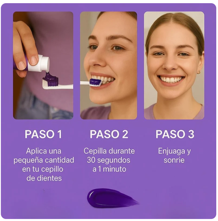BLANQUEADOR DENTAL LILA V34