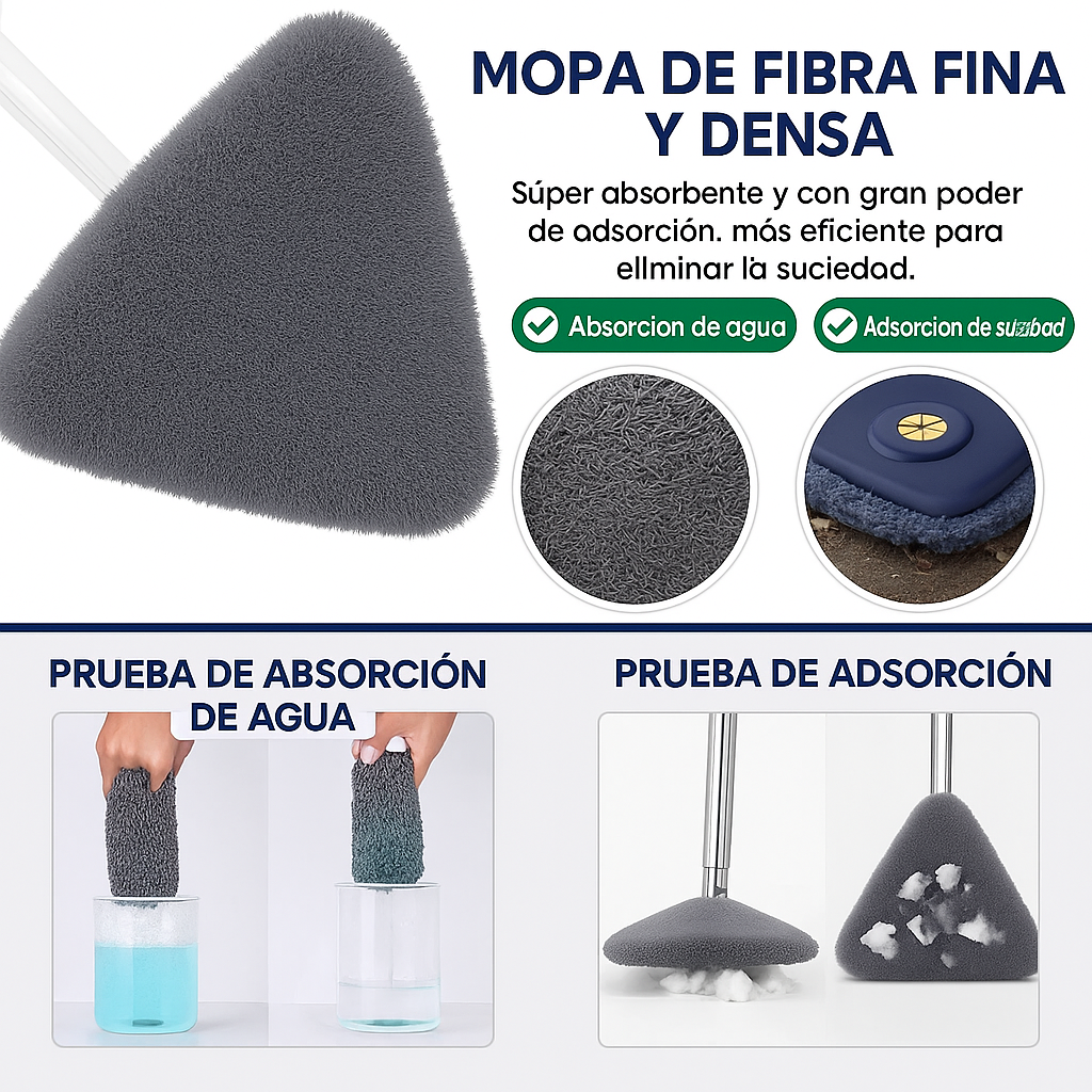 Fregona Mágica 360º – Limpia Rincones como Nunca Antes
