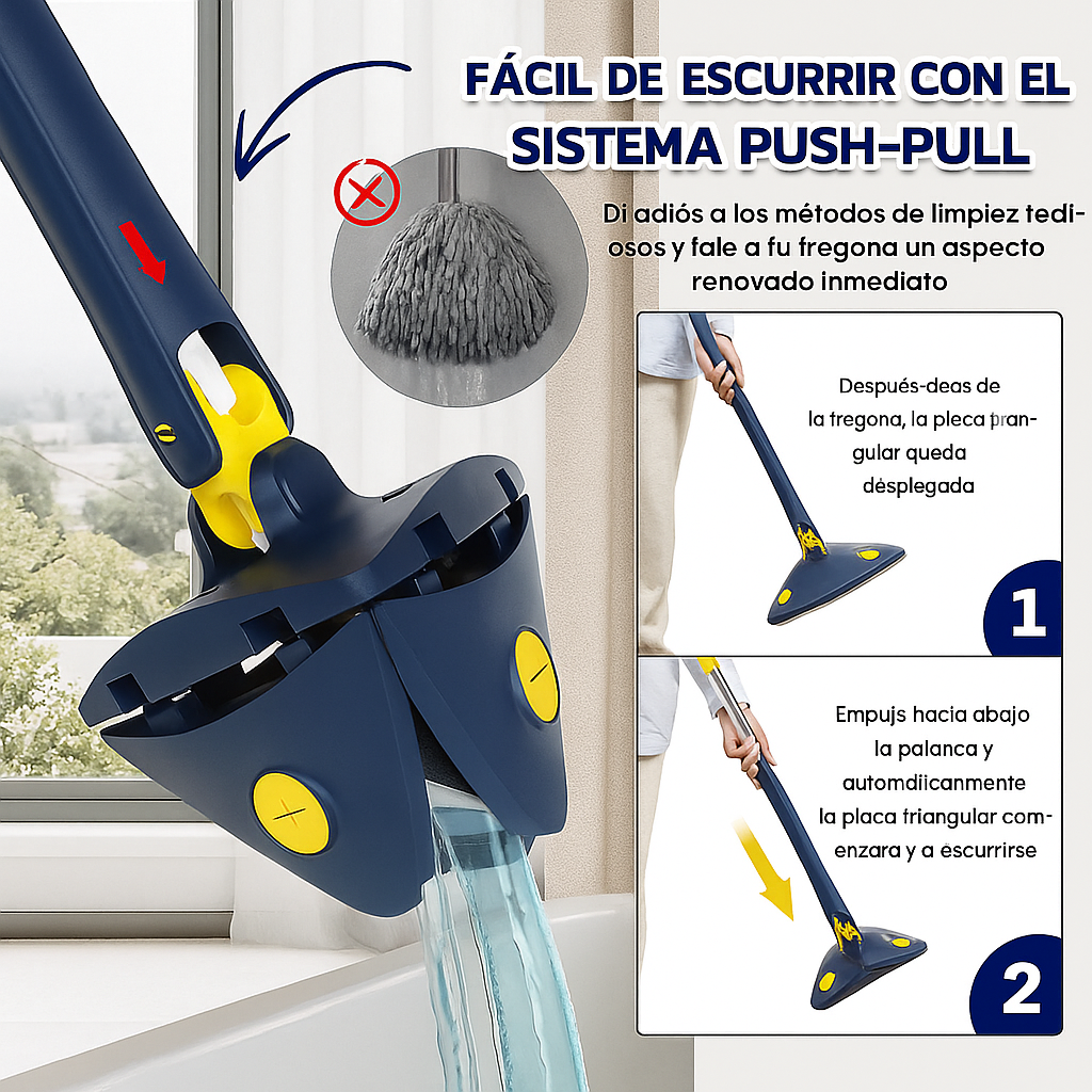 Fregona Mágica 360º – Limpia Rincones como Nunca Antes