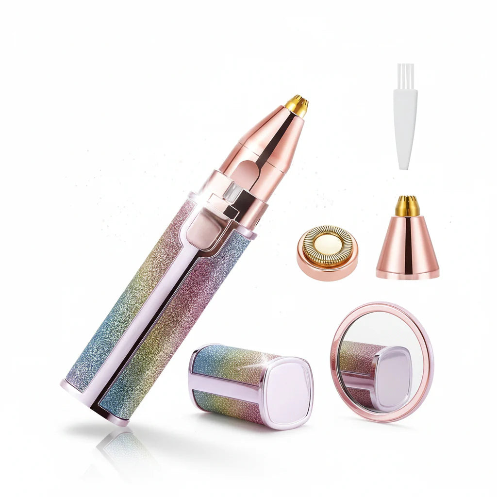 Depiladora de Precisión con LED para Vello Facial